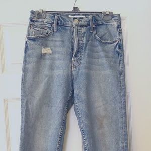 MOTHER Tomcat Cropped Jean - Size 28